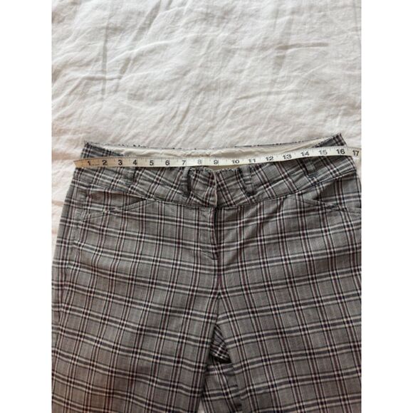 Elevenses Anthropologie Plaid wide leg pants, size 6 - Picture 4 of 6